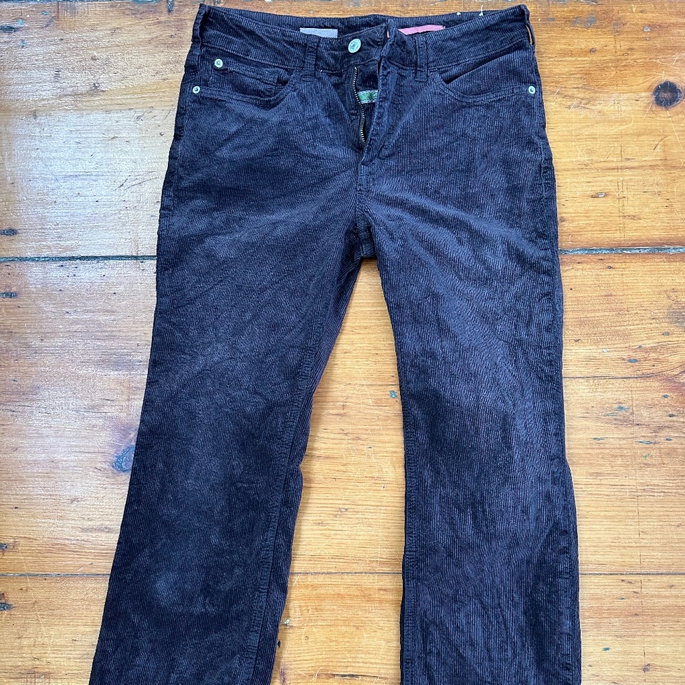 Anthropologie Pilcro Yaya Crop Flare corduroys